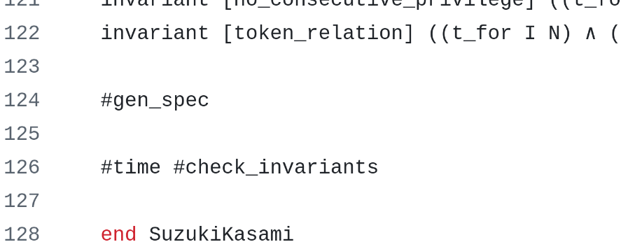 Veil invariants and generated spec
